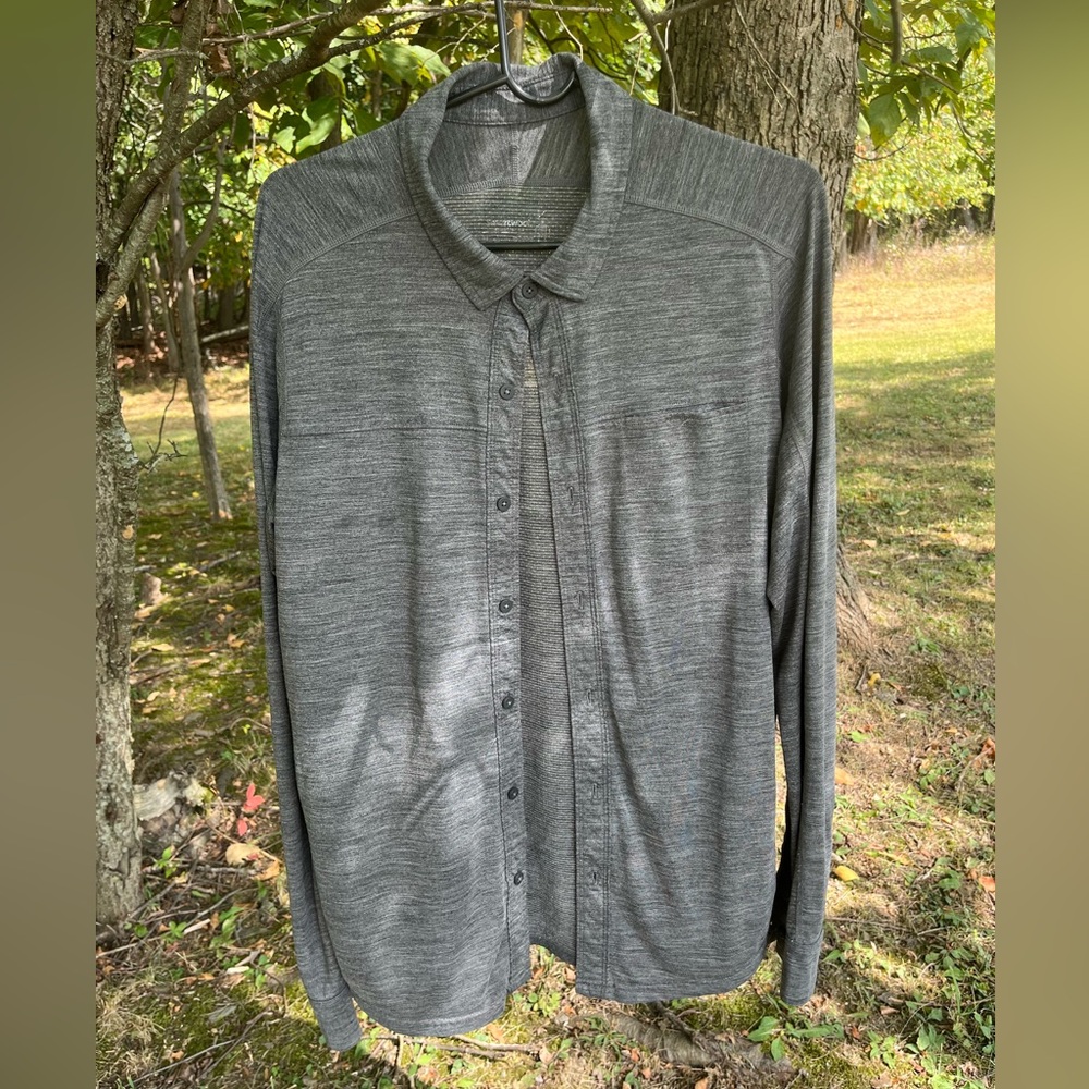 Men’s smartwool button down long sleeve